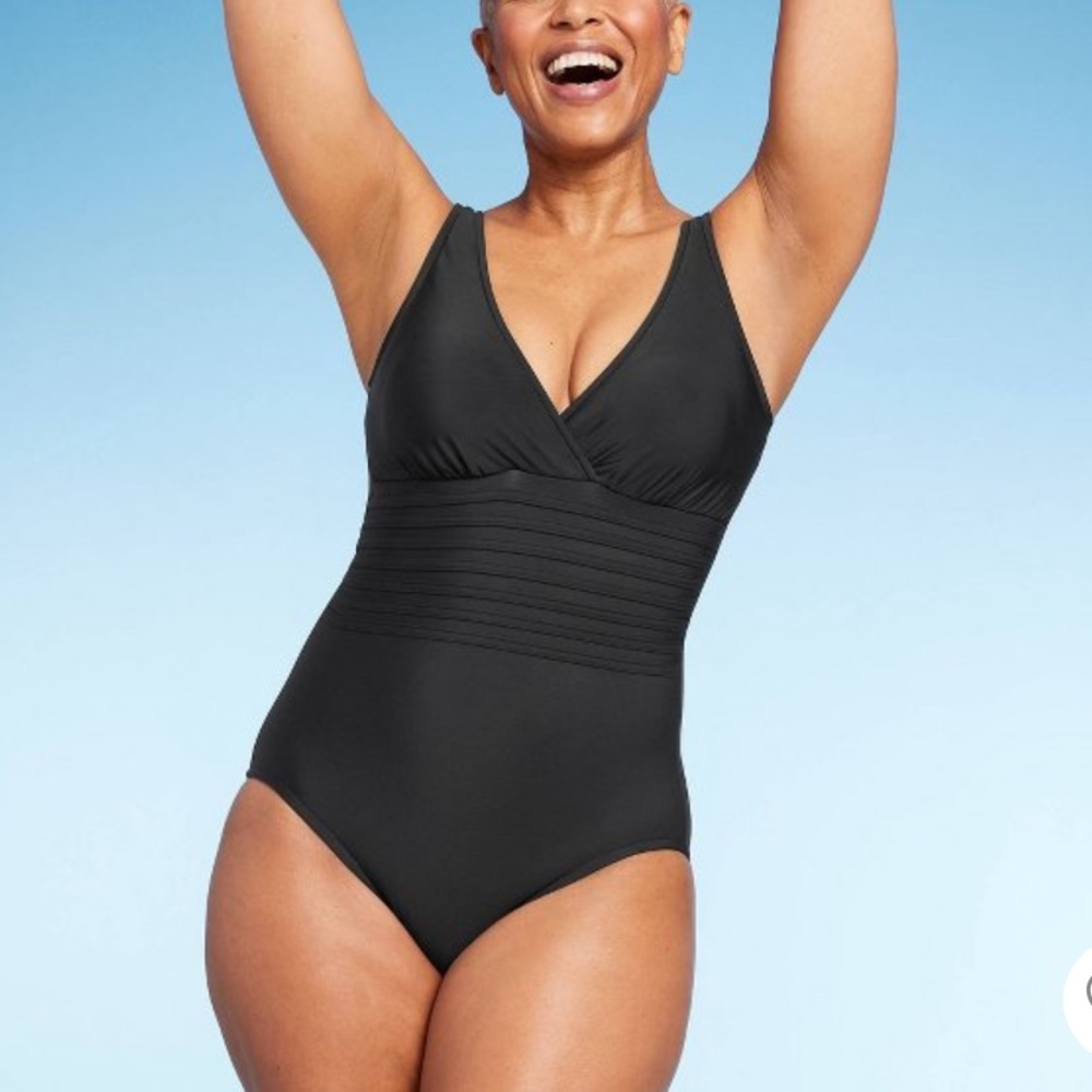 NWOT Target Black One Piece Swimsuit